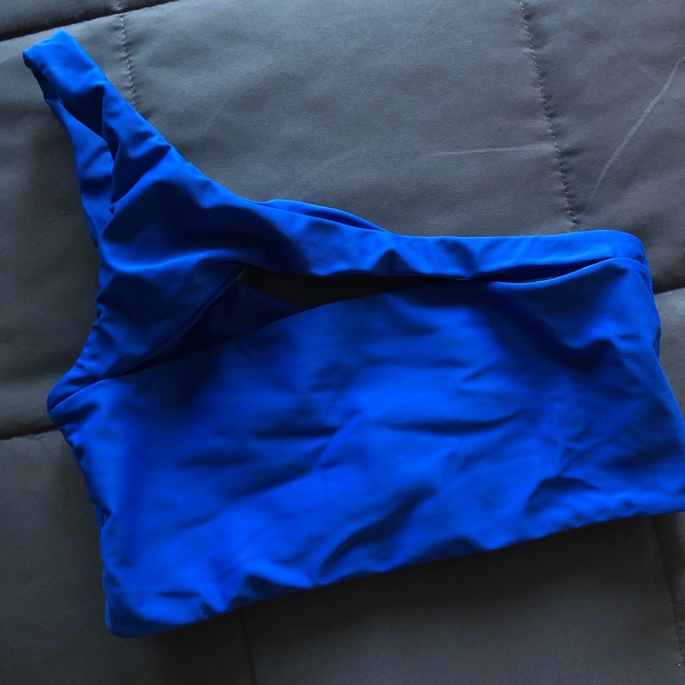Mikoh Blue Bikini Top